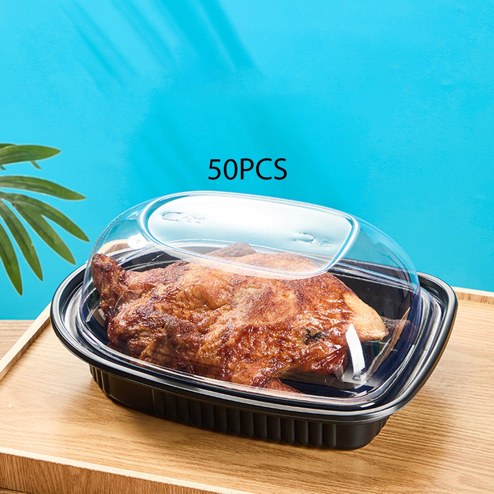 Meal Prep Chicken - Cajas Desechables para Pollo Asado, Contenedores