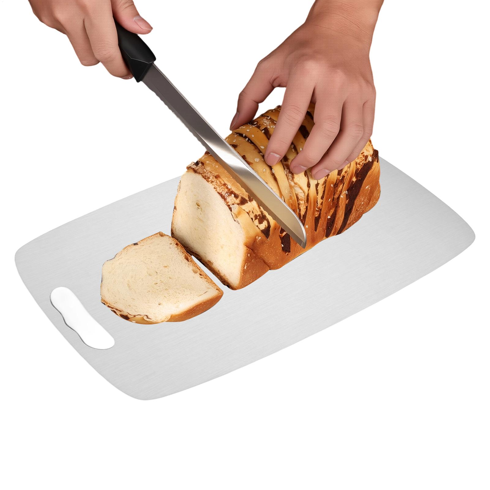 Meal Prep Chicken - Tabla de cortar de acero inoxidable