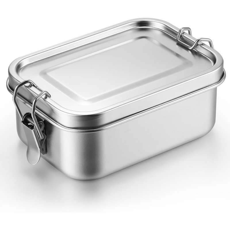 Meal Prep List - Recipientes de Acero Inoxidable para Almacenamiento