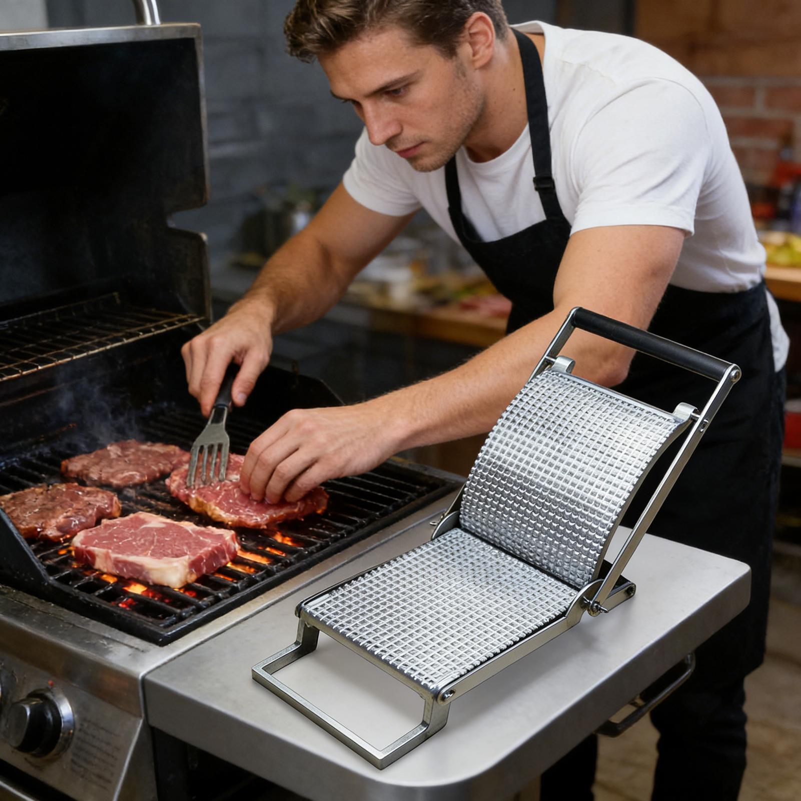 Meal Prep Chicken - Ablandador de Carne Manual de Acero