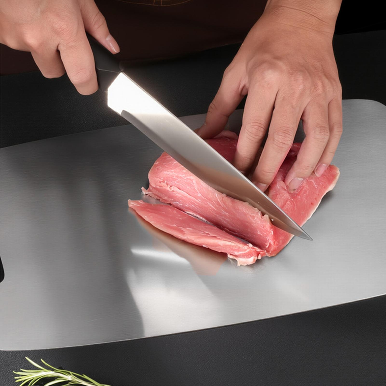 Meal Prep Chicken - Tablas de cortar de acero inoxidable