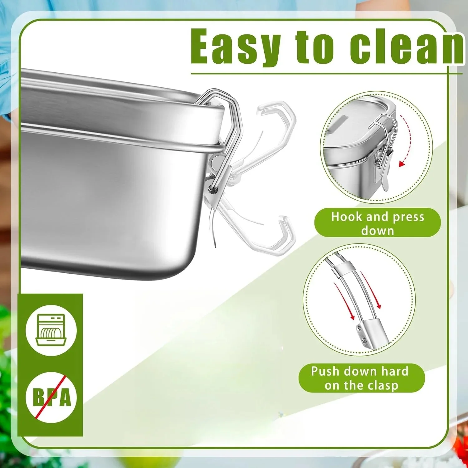 Fiambrera de acero inoxidable  - Meal Prep List reseña y precio