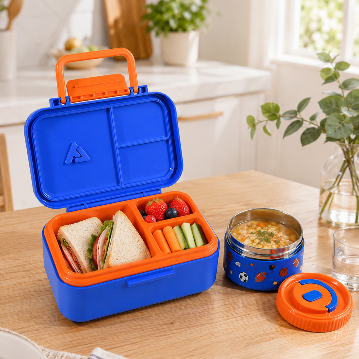 Lonchera Bento con Recipiente  - Meal Prep List reseña y precio