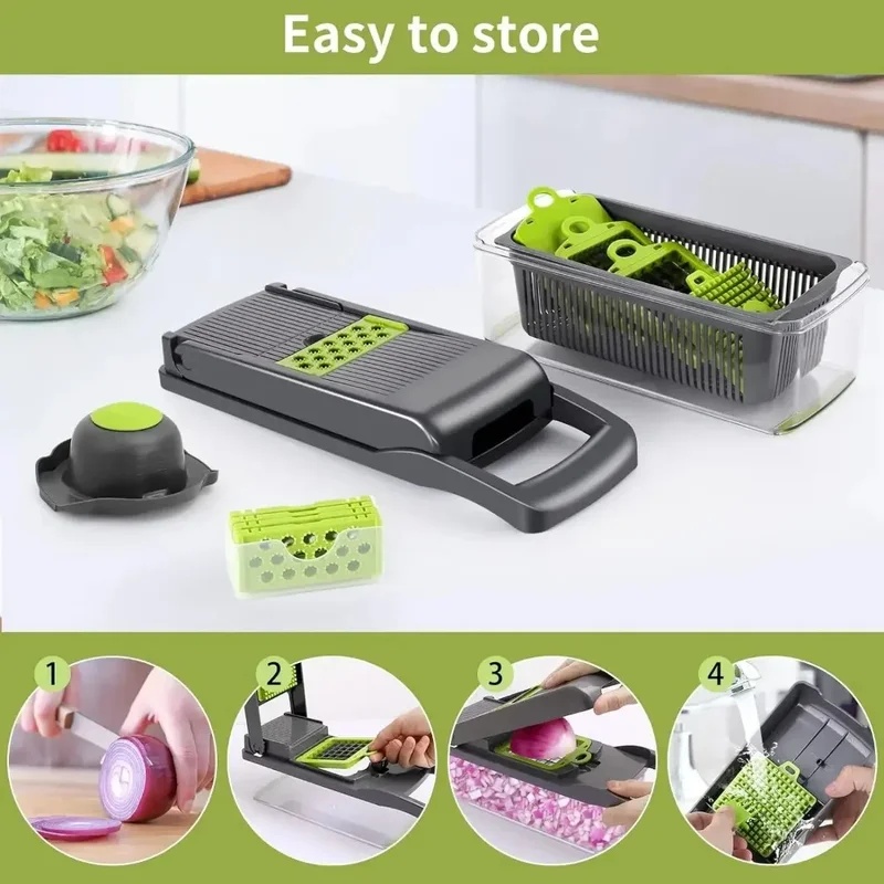Cortador y rebanador de verdur - Meal Prep List reseña y precio