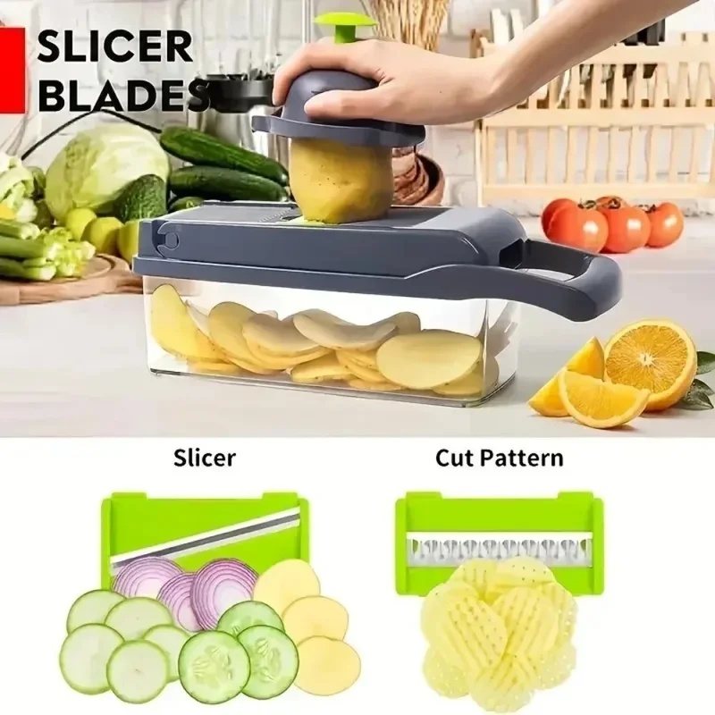 Cortador y rebanador de verdur - Meal Prep List reseña y precio