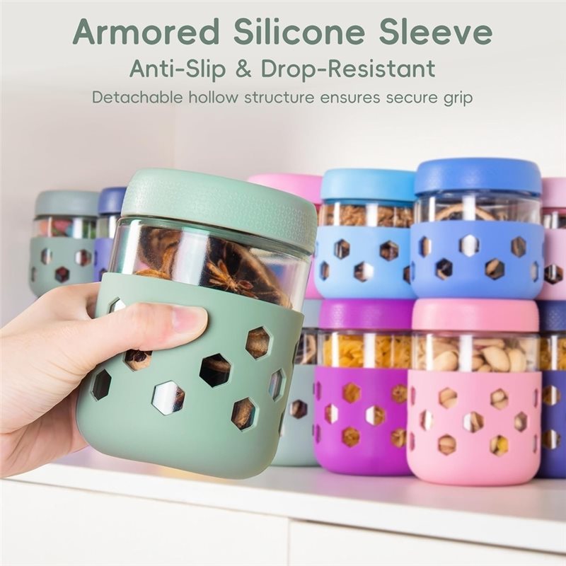 ABMR-1Set Frascos para Avena N - Meal Prep Oatmeal reseña y precio