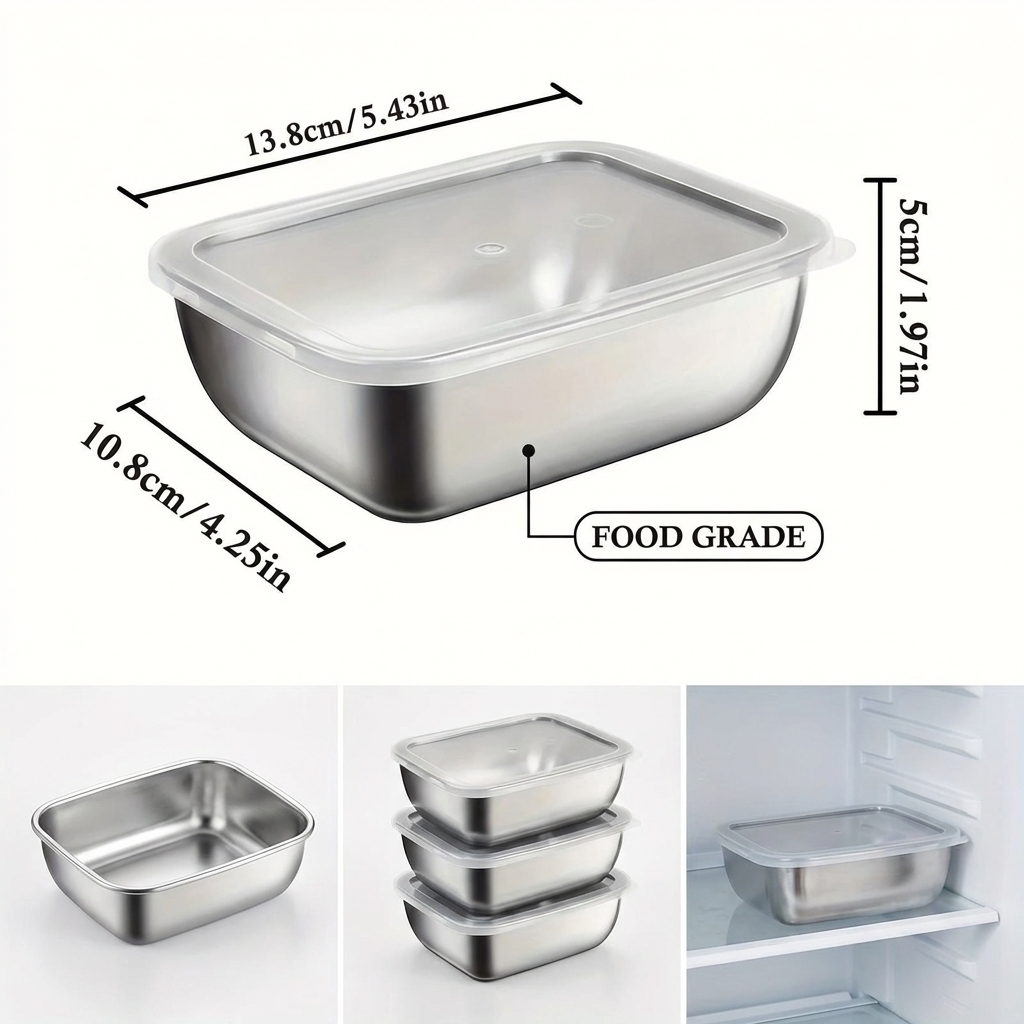 5 recipientes de almacenamient - Meal Prep List reseña y precio