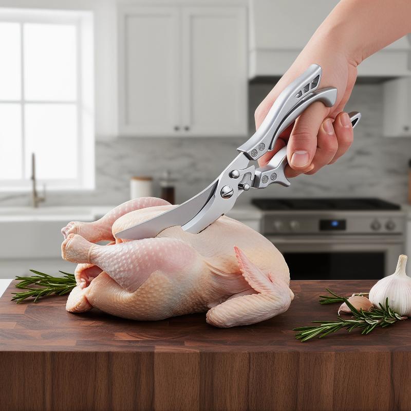 Tijeras de Cocina de Acero Ino - Meal Prep Chicken reseña y precio