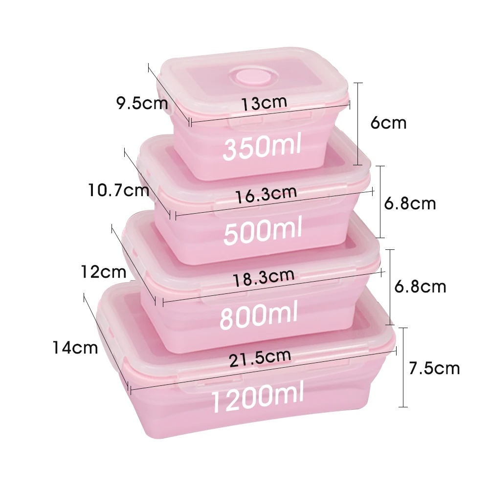 Contenedores plegables para al - Meal Prep Oatmeal reseña y precio