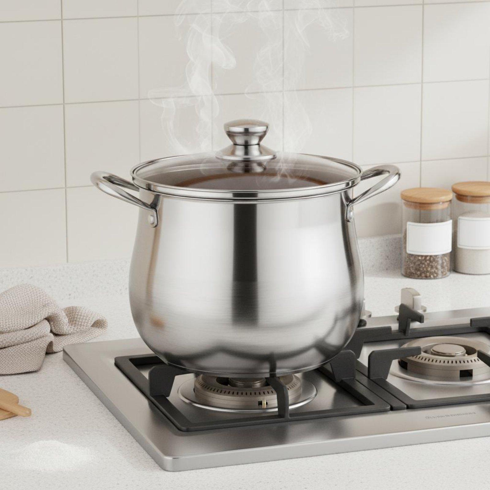 Olla de Acero Inoxidable de 32 - Meal Prep Chicken reseña y precio