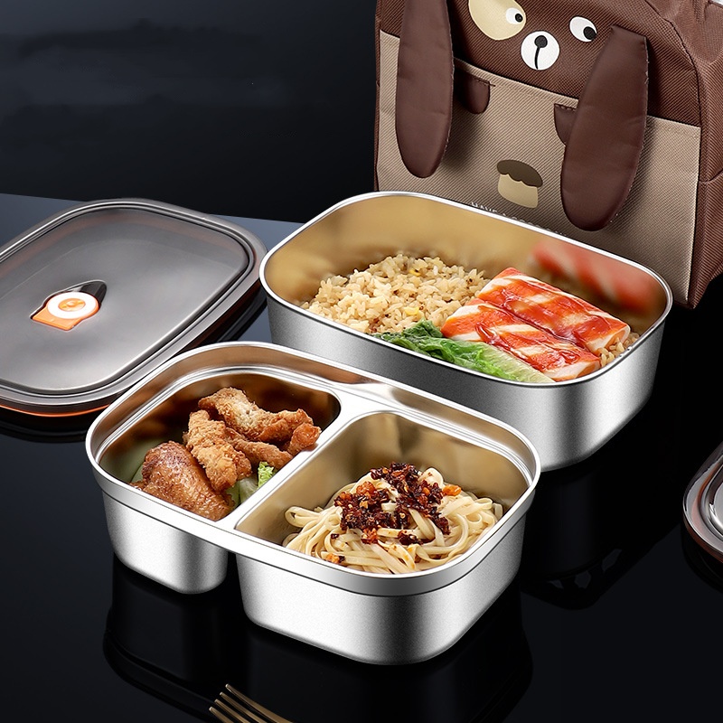 Fiambrera de acero inoxidable  - Meal Prep Kinder reseña y precio