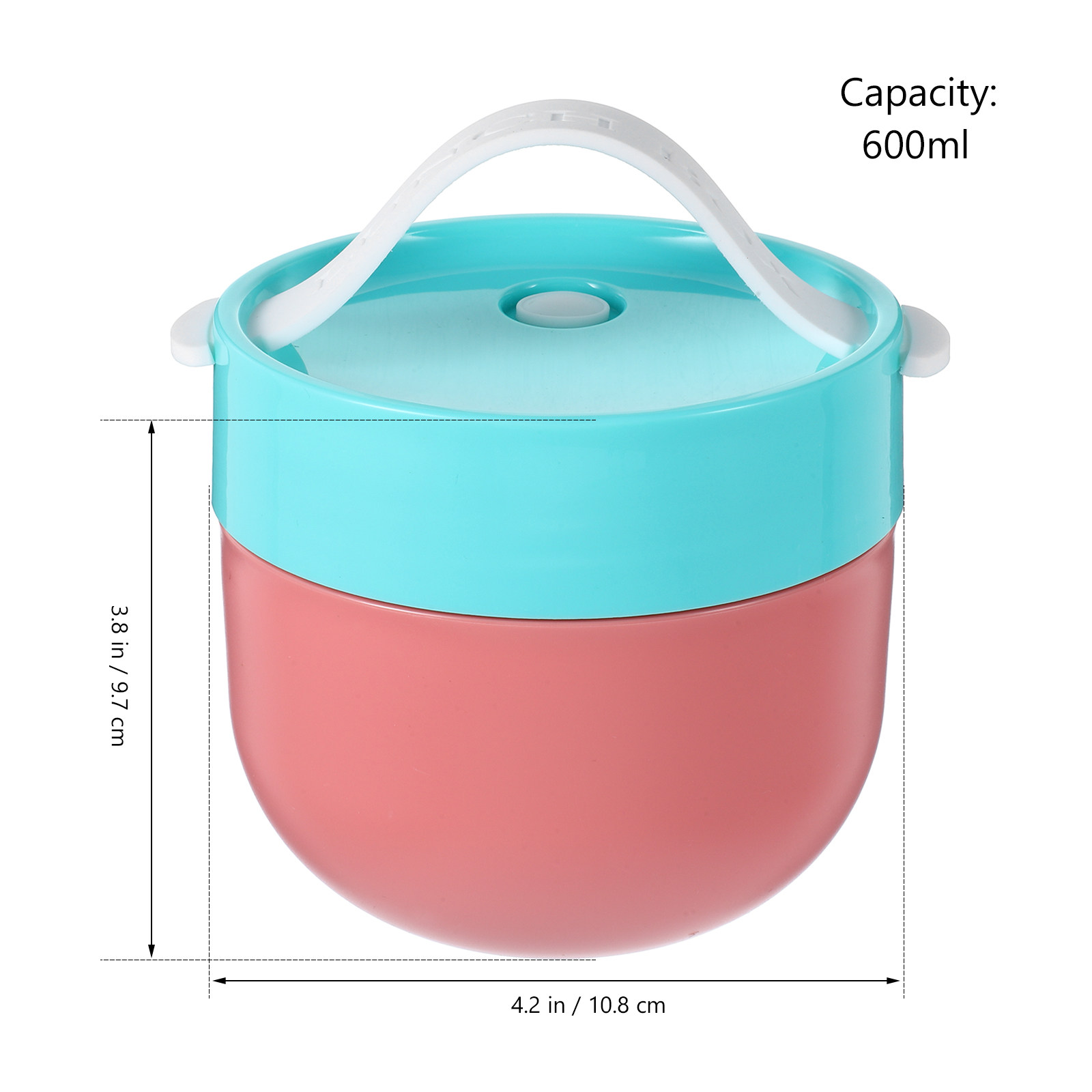 Tazón de 600 ml para cereales, - Meal Prep Oatmeal reseña y precio