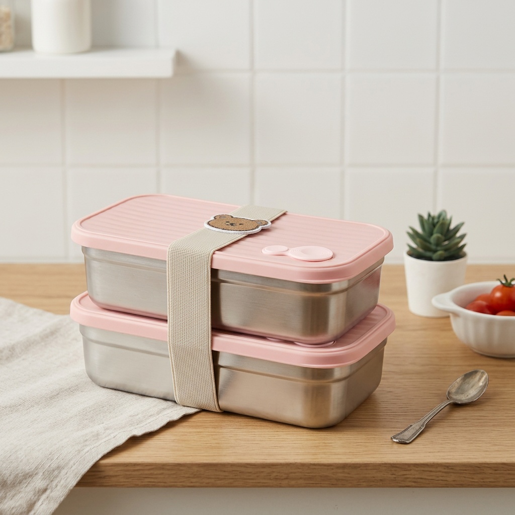 Lonchera Bento de Acero Inoxid - Meal Prep Kinder reseña y precio